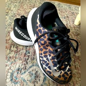 NIKE Women's Court Air Zoom Zero HC 'Cheetah Print NEVER WORN!